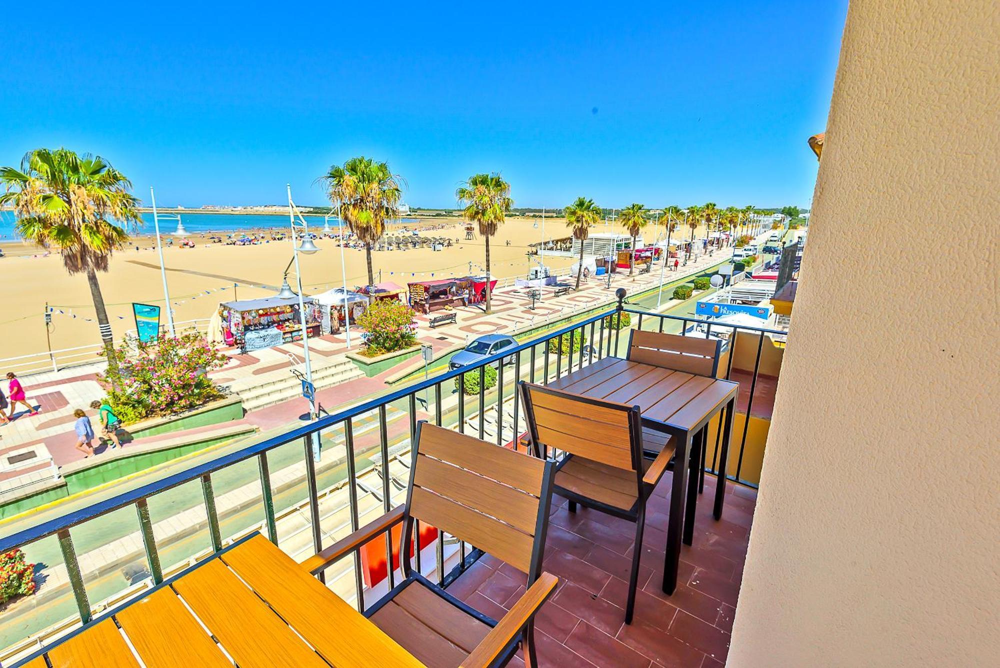 Beachfront Duplex 1ª Linea & Terraces Oceanfront El Puerto de Santa María Εξωτερικό φωτογραφία