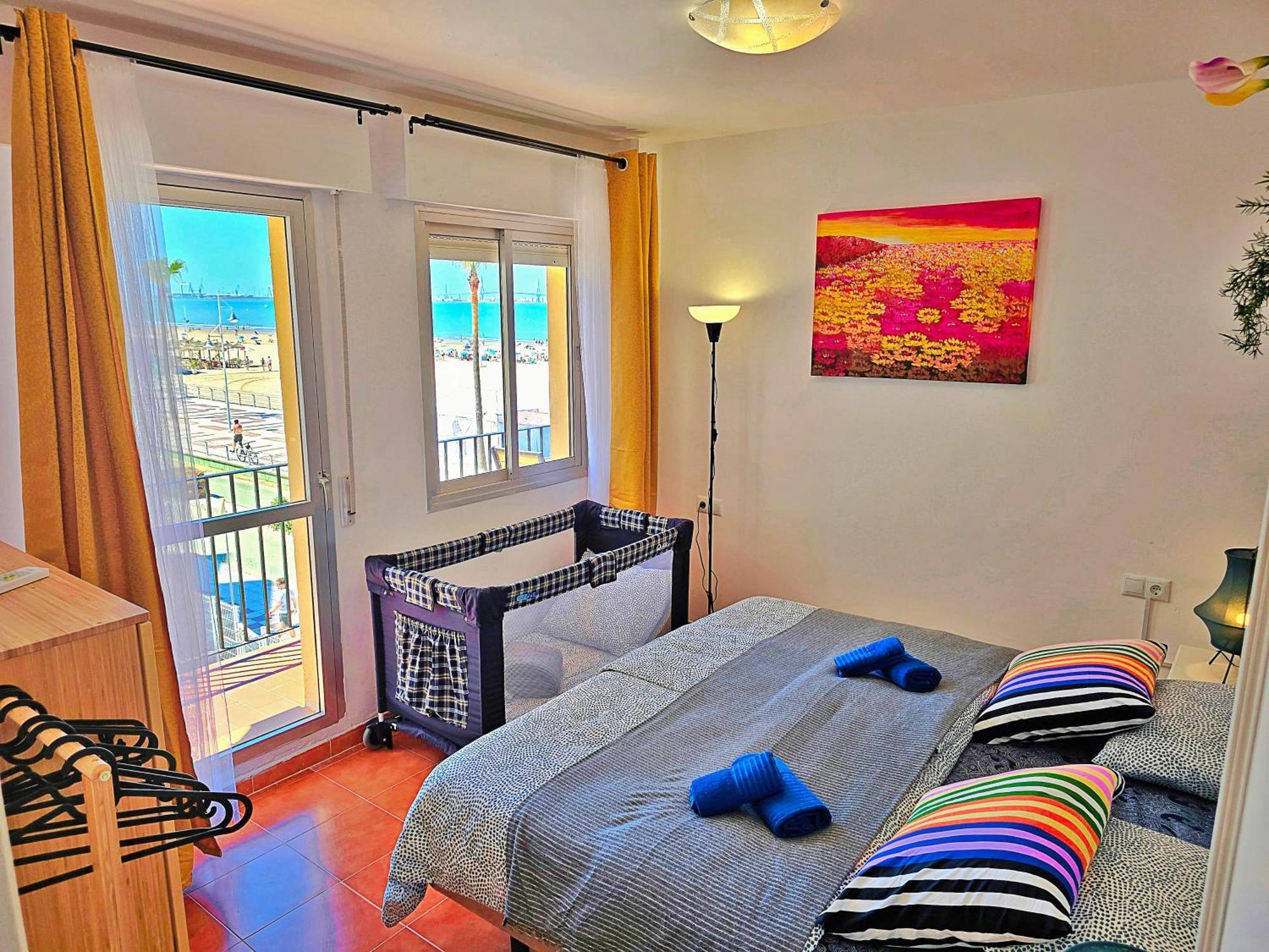 Beachfront Duplex 1ª Linea & Terraces Oceanfront El Puerto de Santa María Εξωτερικό φωτογραφία